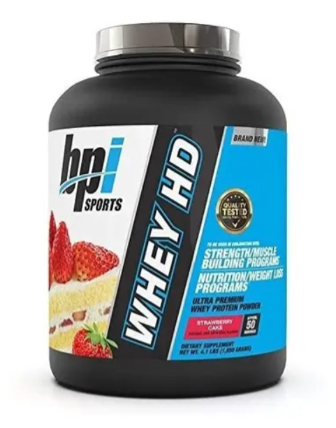 BPI WHEY-HD 4.1 LBS STRAWBERRY CAKE *OFERTA*