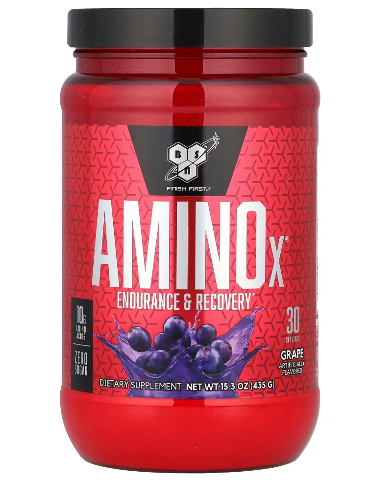 BSN AMINO X 435 GRS GRAPE *OFERTA*