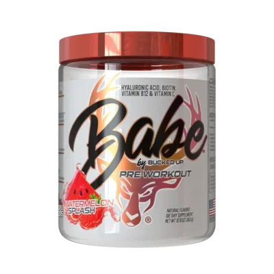 BUCKED UP BABE PRE-WORKOUT 30 SERV WATERMELON SPLASH