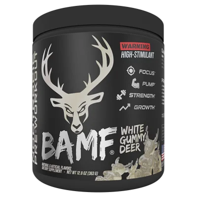 BUCKED UP BAMF 30 SERV WHITE GUMMY DEER