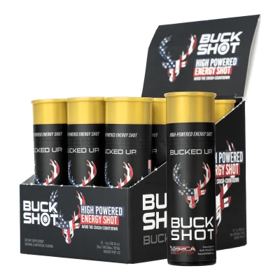 BUCKED UP BUCKSHOTS 12 PACK ROCKET POP
