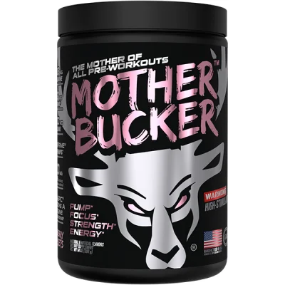 BUCKED UP MOTHER BUCKER 20 SERV STRAWBERRY SUPER SETS