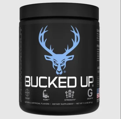 BUCKED UP PRE-WORKOUT 30 SERV BLUE RAZZ