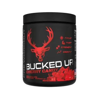BUCKED UP PRE-WORKOUT 30 SERV CHERRY CANDY