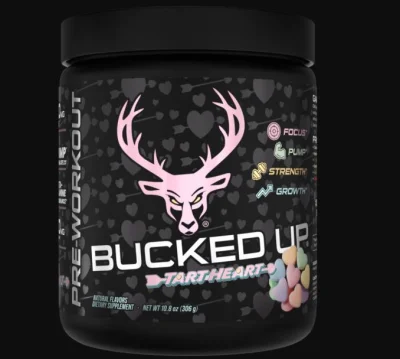 BUCKED UP PRE-WORKOUT 30 SERV TART HEART