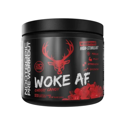 BUCKED UP WOKE AF 30 SERV CHERRY HARD CANDY