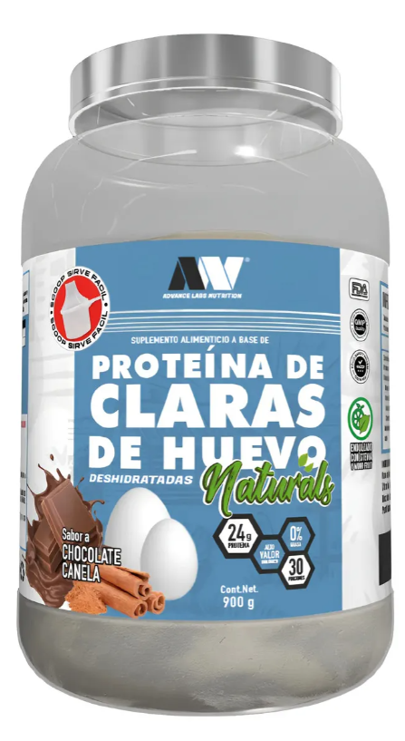 ADV CLARAS NATURALS CHOCOLATE CANELA 900 GRS