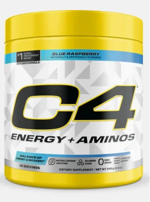 CEL C4 ENERGY + AMINOS 30 SERV ICY BLUE RAZZ
