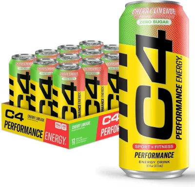 CEL C4 ENERGY CRB 16OZ 12PK CHERRY LIMEADE