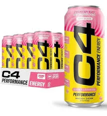 CEL C4 ENERGY CRB 16OZ 12PK STRAWBERRY BLAST