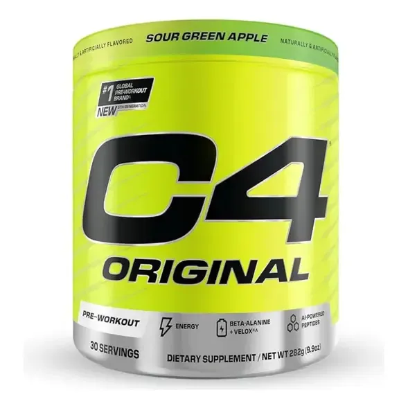 CEL C4 ORIGINAL (50 SERV) SOUR GREEN APPLE