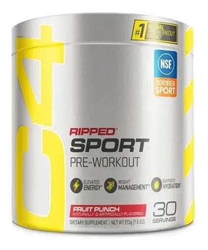 CEL C4 RIPPED SPORT 30 SERV FRUIT PUNCH