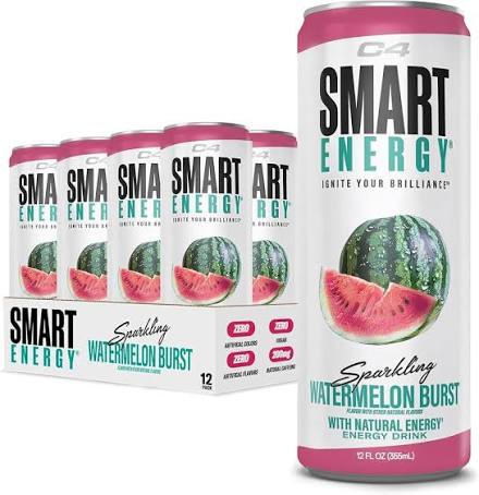 CEL C4 SMART ENERGY CRB 12OZ 12PK WATERMELON BURST