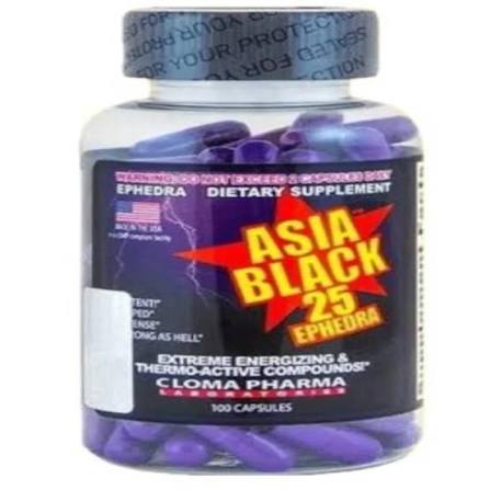 CLP ASIA BLACK 100 CAPS