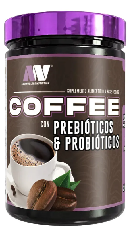 ADV COFFEE PREBIOTICOS Y PROBIOTICOS 360 GR