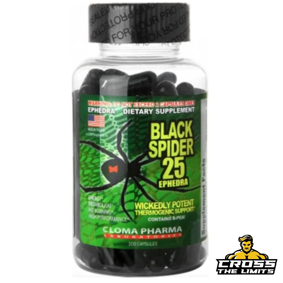 CLP BLACK SPIDER 100 CAPS