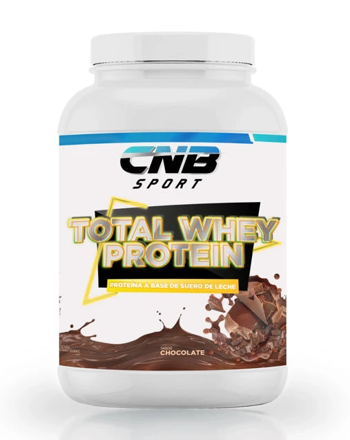 CNB TOTAL WHEY PROTEIN 5LBS PASTEL DE CHOCOLATE