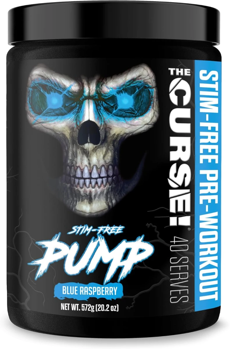 COBRA THE CURSE STIM FREE PUMP 40 SERV BLUE RASPBERRY