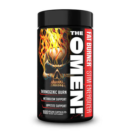 COBRA THE OMEN FAT BURNER  STIM ENERGIZER  60 CTS