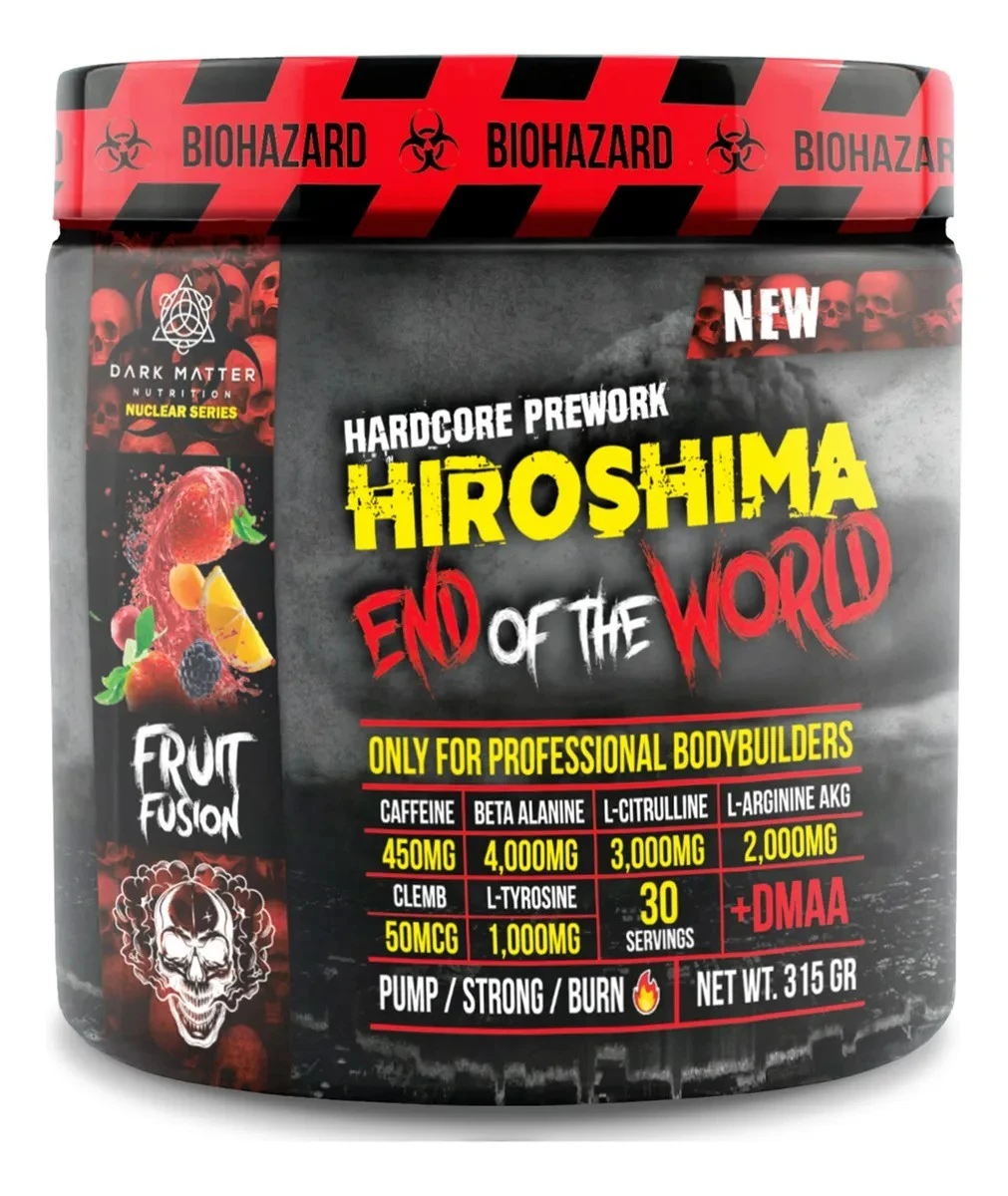 DARK MATTER HARDCORE PWO HIROSHIMA EOTW 30 SERV FRUIT FUSION
