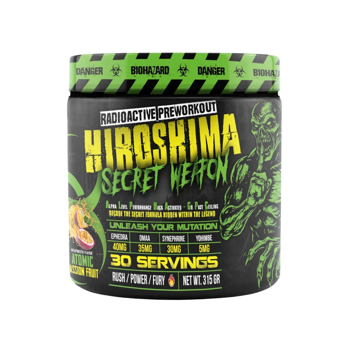 DARK MATTER HIROSHIMA SECRET WEAPON PWO 30 SERV ATOMIC PASSION FRUIT
