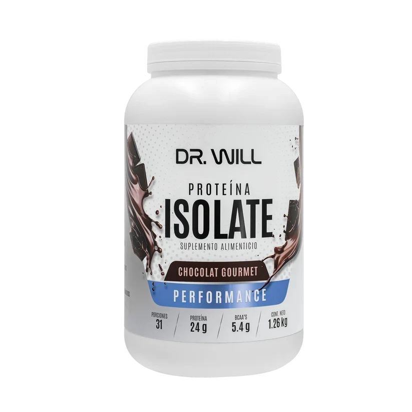 DR WILL PROTEINA ISOLATADA 1.26 KG CHOCOLATE