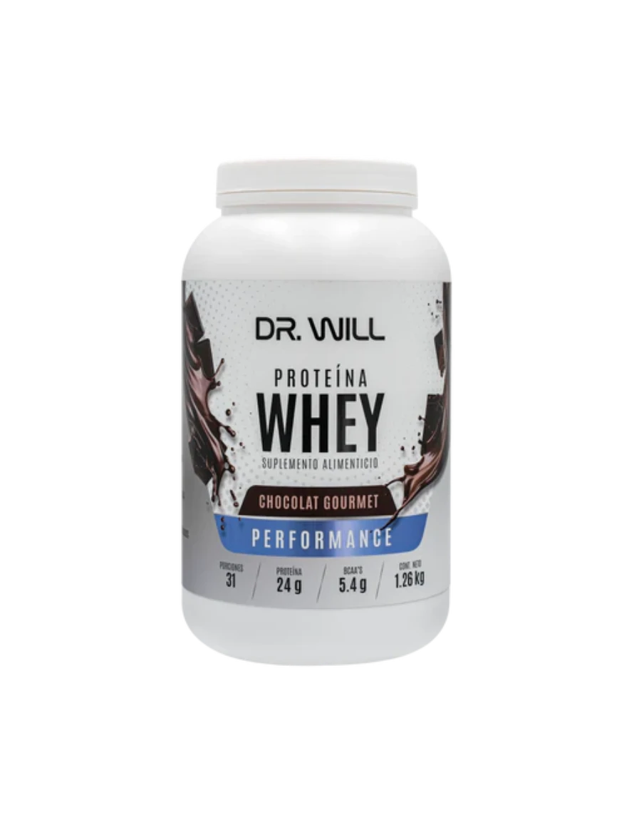 DR WILL PROTEINA WHEY 1.26 KG CHOCOLATE