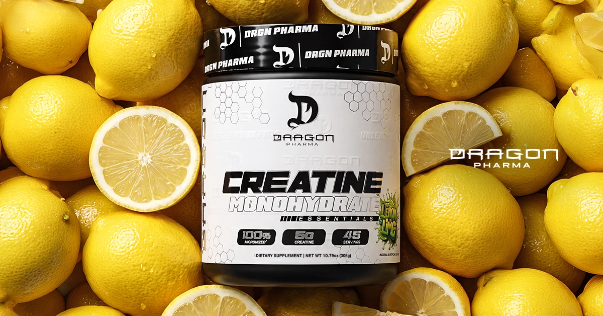 DRAGON CREATINE MONOHYDRATE 306 GRS LEMON LIME "NUEVO"