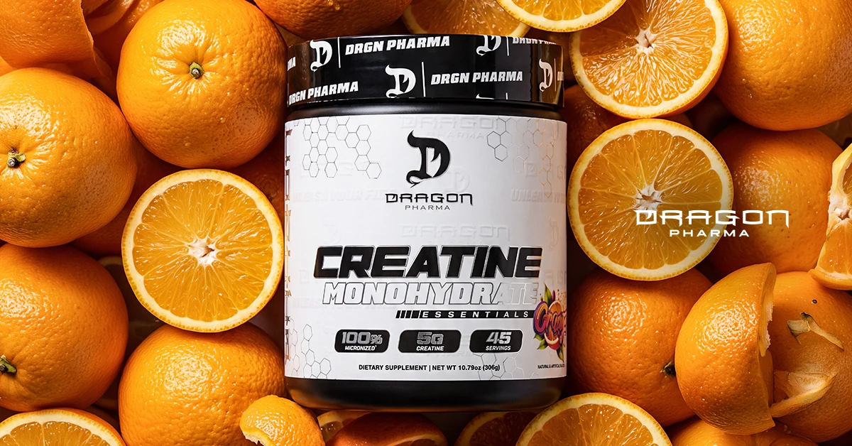 DRAGON CREATINE MONOHYDRATE 306 GRS ORANGE "NUEVO"