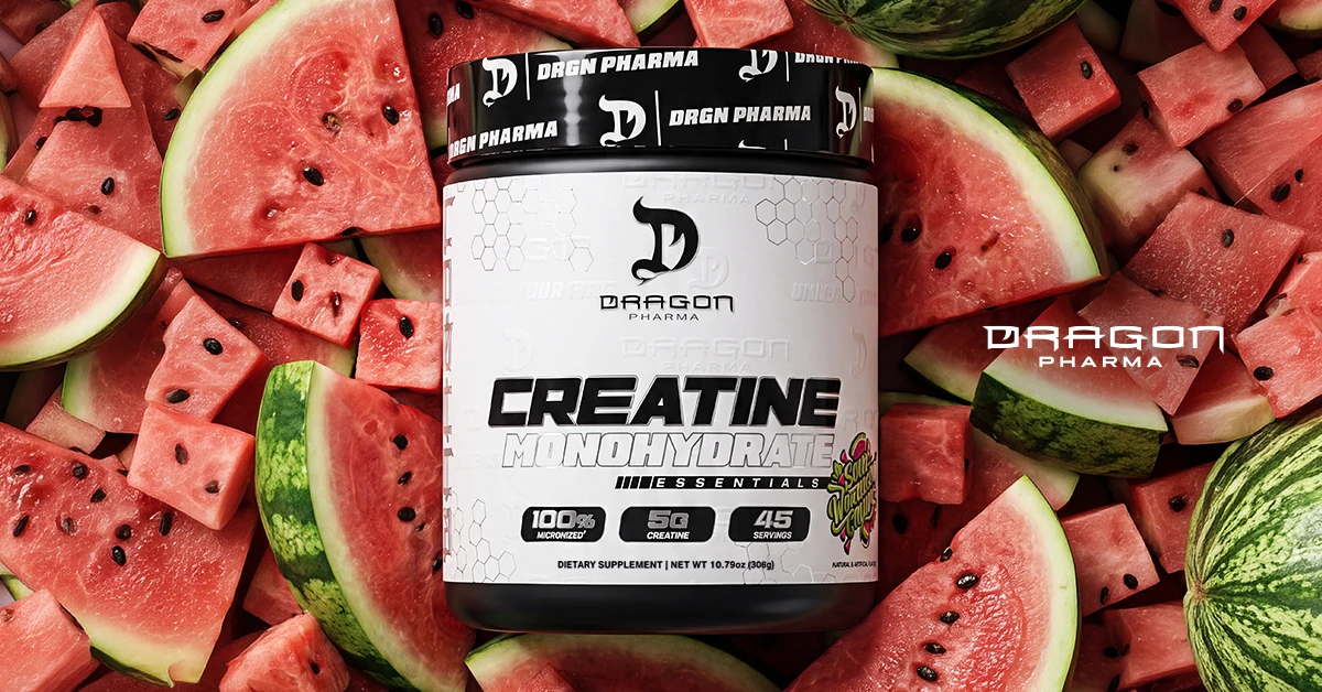 DRAGON CREATINE MONOHYDRATE 306 GRS SOUR WATERMELON "NUEVO"