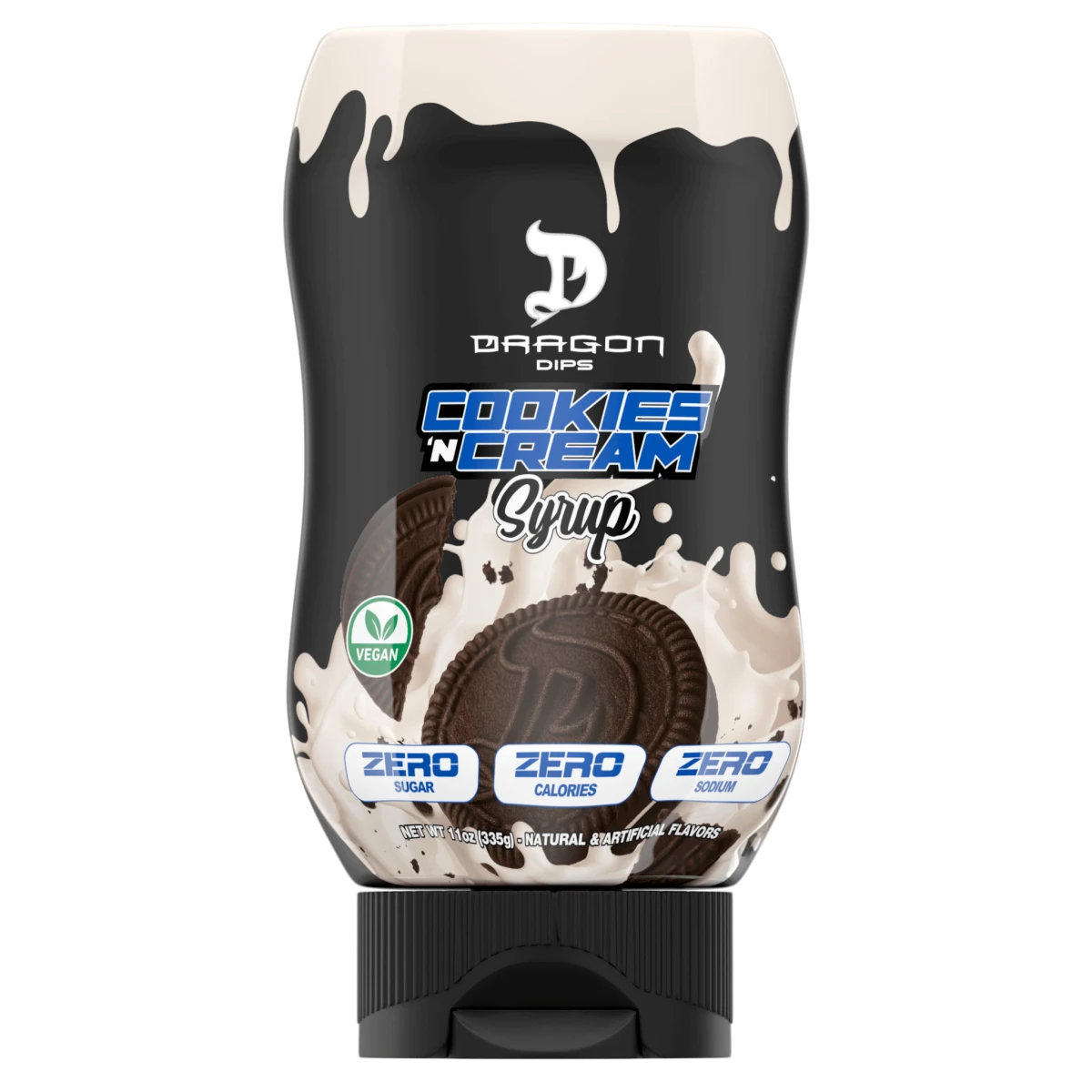 DRAGON DIPS 335 GRS COOKIESN CREAM SYRUP "NUEVO"