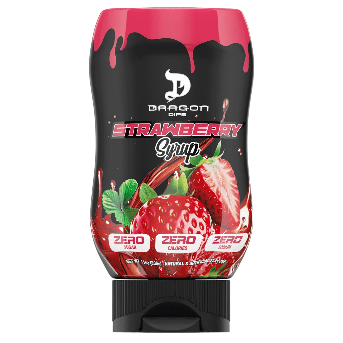 DRAGON DIPS 335 GRS STRAWBERRY SYRUP "NUEVO"
