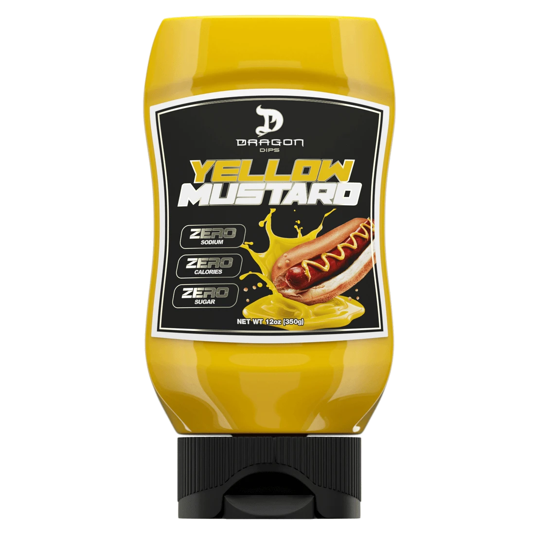 DRAGON DIPS 350 GRS YELLOW MUSTARD "NUEVO"
