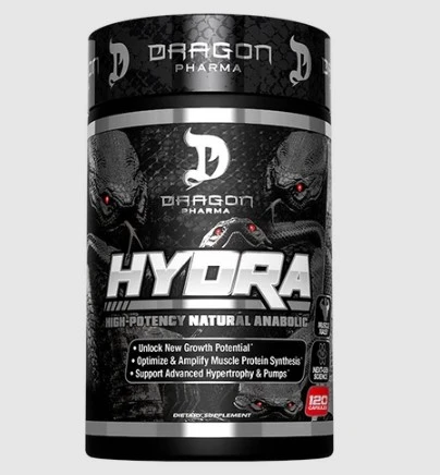 DRAGON HYDRA HIGH POTENCY NATURAL ANABOLIC 120 CAPS