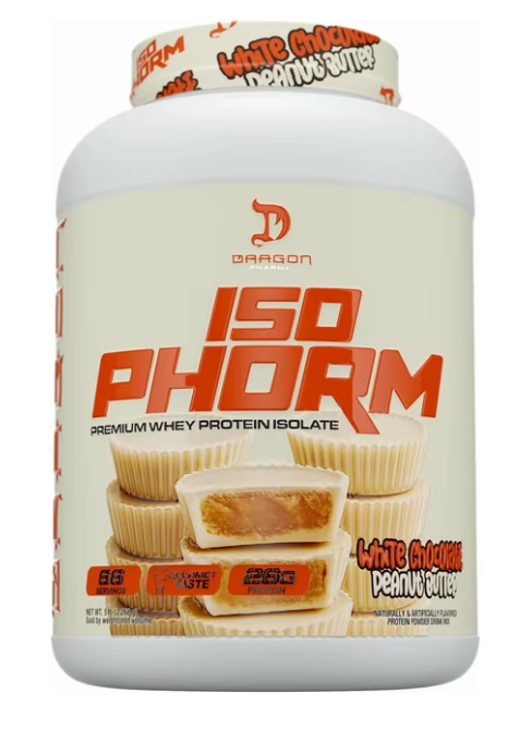 DRAGON ISOPHORM 5 LBS WHITE CHOCOLATE PEANUT BUTTER *OFERTA*