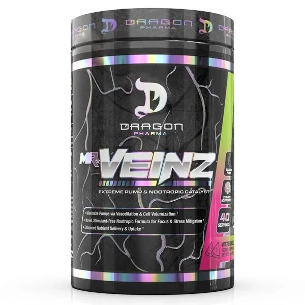 DRAGON MR VEINZ STIM FREE 40 SERV JACKED GRAPE "NUEVA FORMULA"
