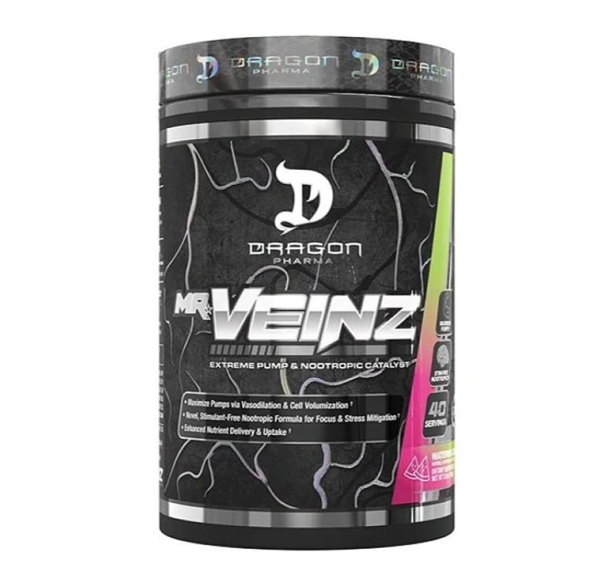 DRAGON MR VEINZ STIM FREE 40 SERV STRAWBERRY KIWI SMASH "NUEVA FORMULA"