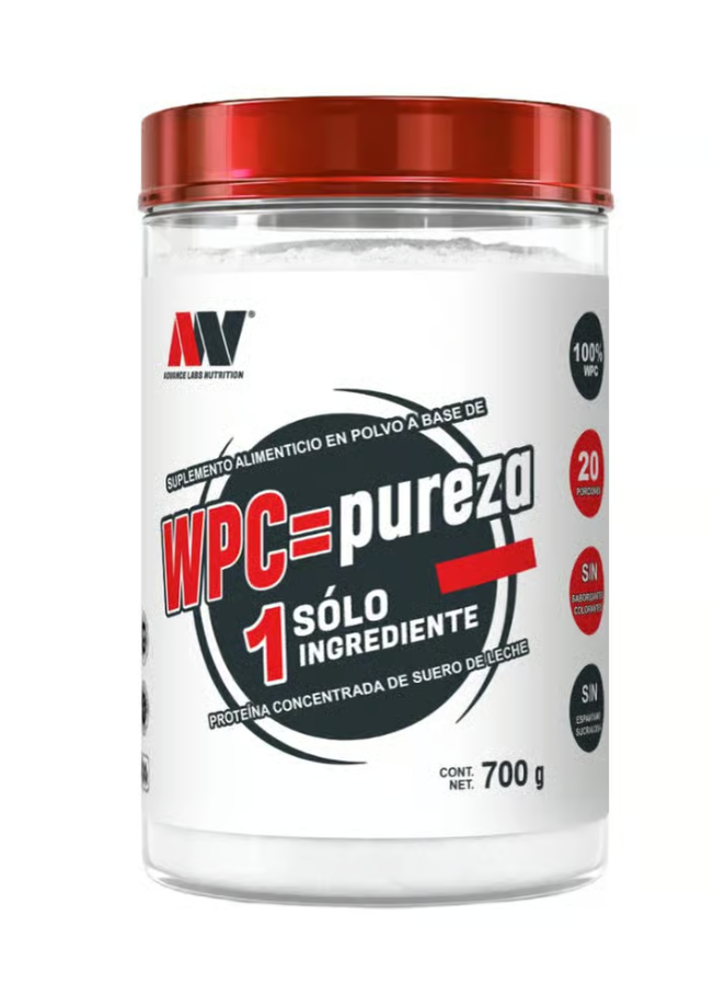 ADV PUREZA WPC 1 SOLO INGREDIENTE 700 GRS
