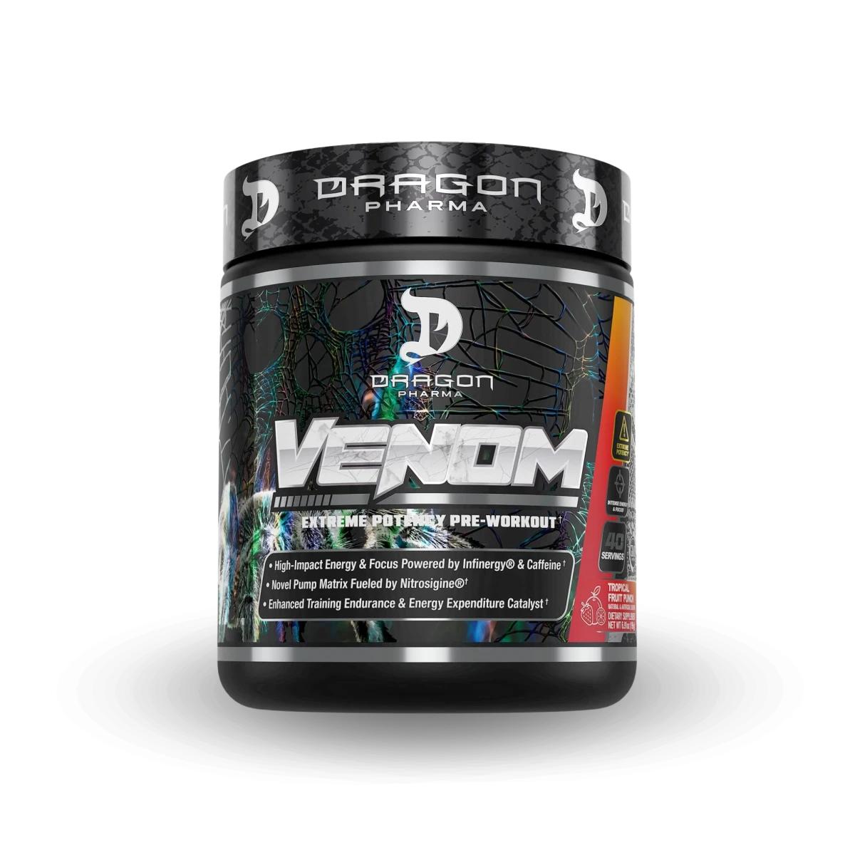 DRAGON VENOM ESSENTIAL 30 SERV WICKED PINEAPPLE "NUEVO"