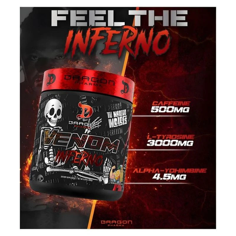 DRAGON VENOM INFERNO 40 SERV BRAZO DE 50 LIMON
