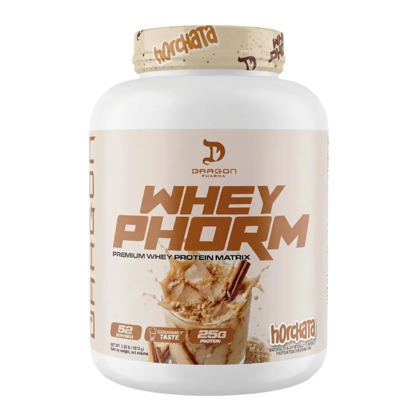 DRAGON WHEYPHORM 3.99 LBS 52 SERV HORCHATA "NUEVA PRESENTACION" *OFERTA*