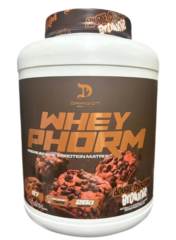 DRAGON WHEYPHORM 5 LBS DOUBLE CHOCOLATE BROWNIE *OFERTA*