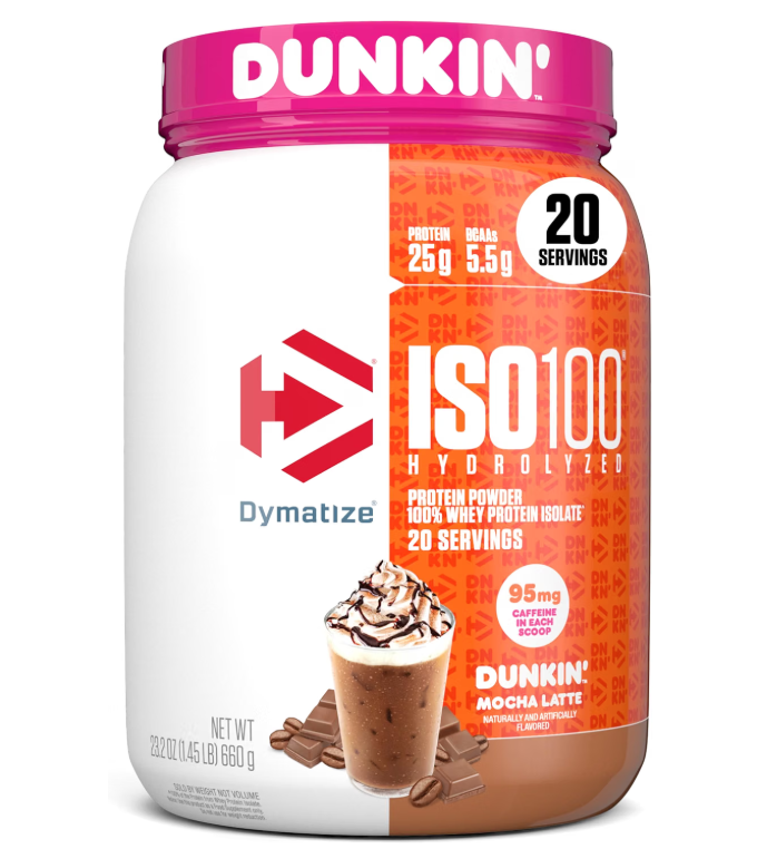 DYM ISO 100 1.3 LBS 20 SERV DUNKIN MOCHA LATTE *OFERTA*