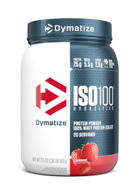 DYM ISO 100 1.3 LBS 20 SERV STRAWBERRY *OFERTA*