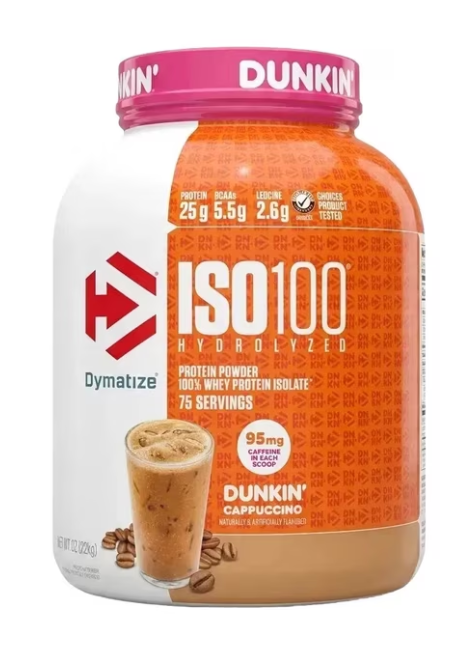 DYM ISO 100 5 LBS DUNKIN CAPPUCCINO *OFERTA* *NUEVO*